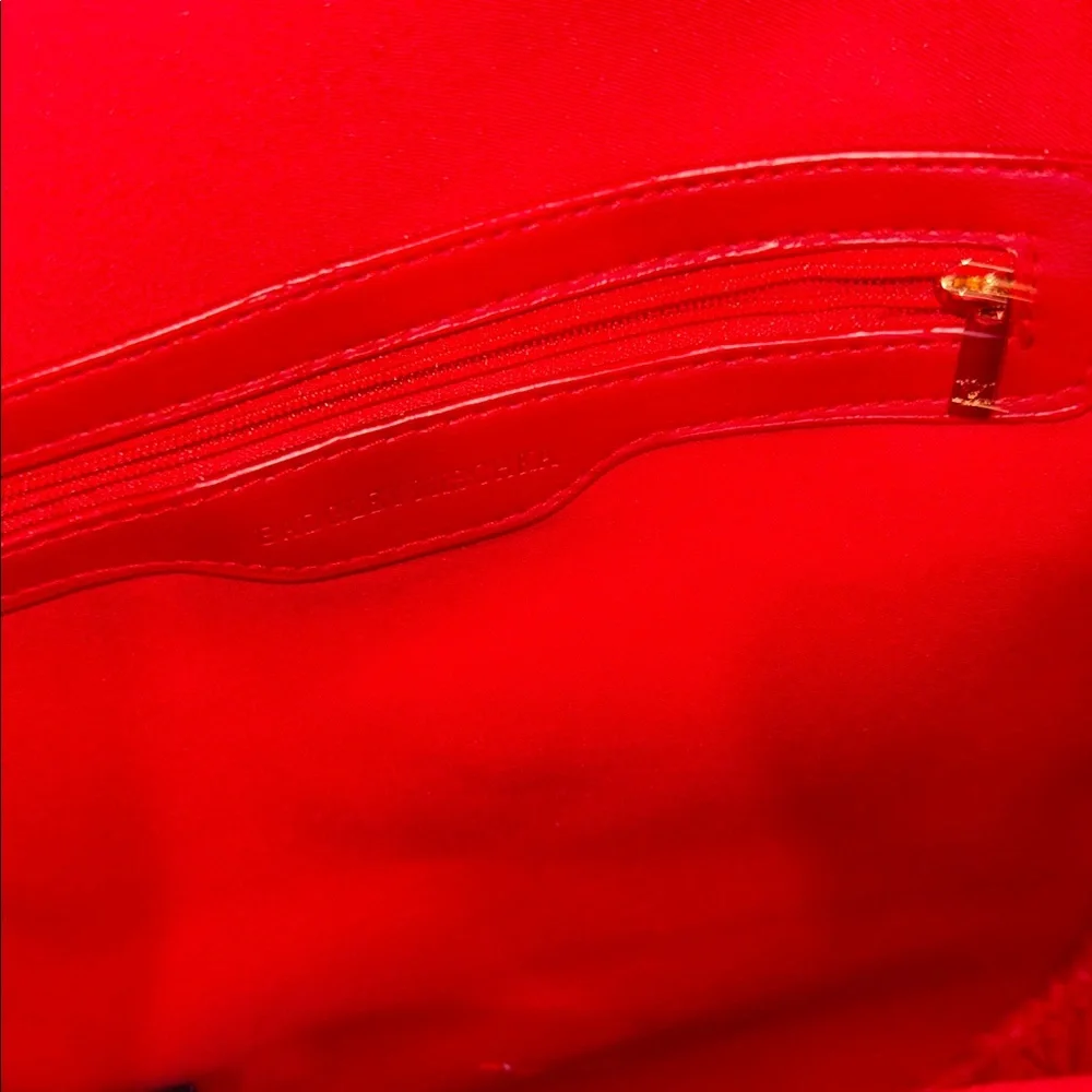 Badgley Mischka elegant red